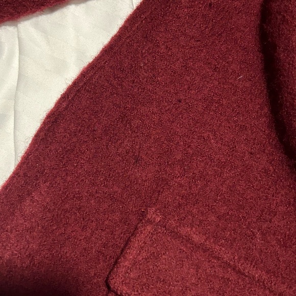 Casual Corner Wool Long Coat with Buttons - XL - Picture 6 of 9